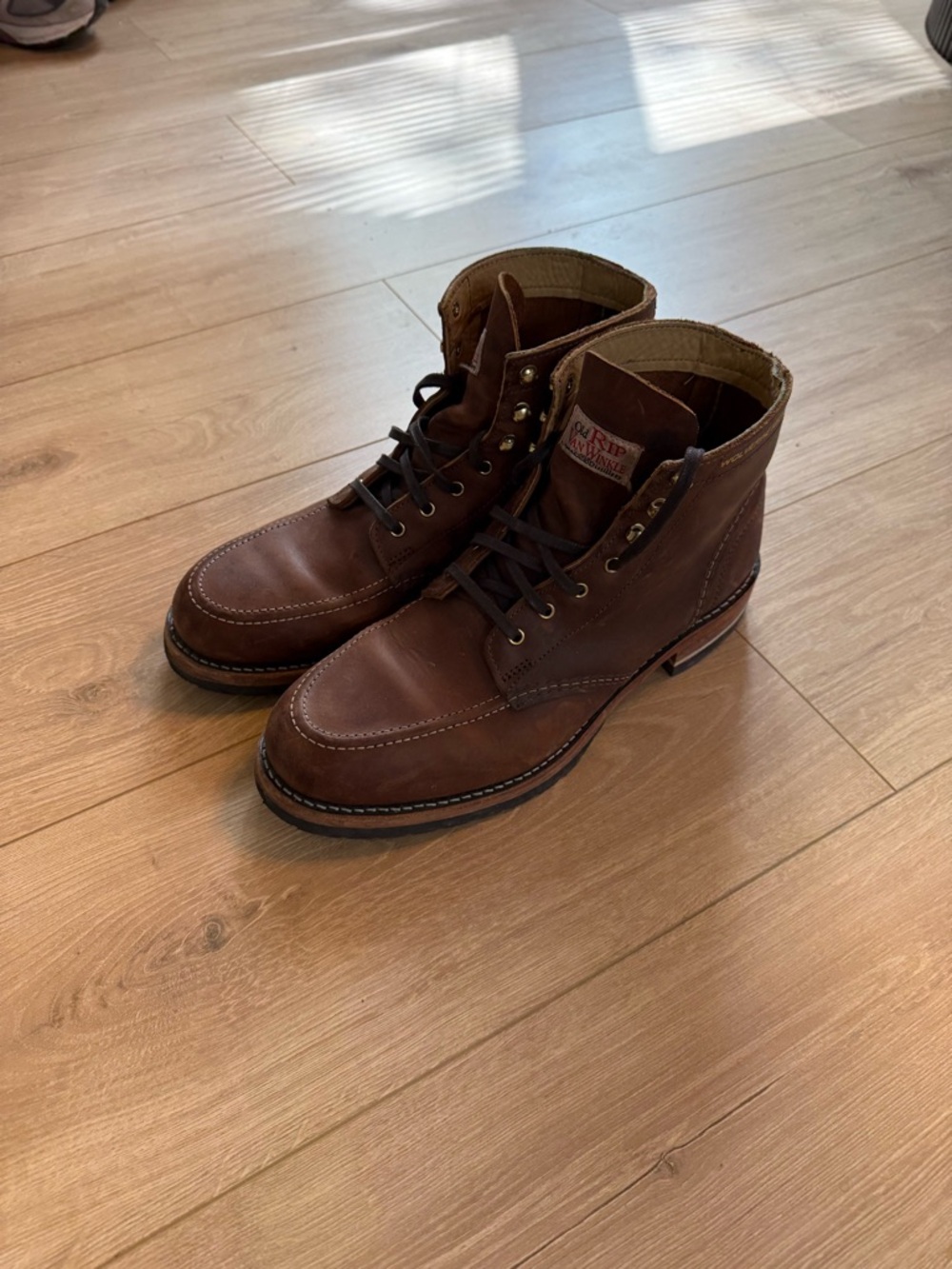 Old Rip Van Winkle x Wolverine 1000 Mile Boot Men’s 10 D Brown RARE